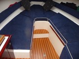 Cabin seating: turns into double bed with infill and sprung mattress (not shown)